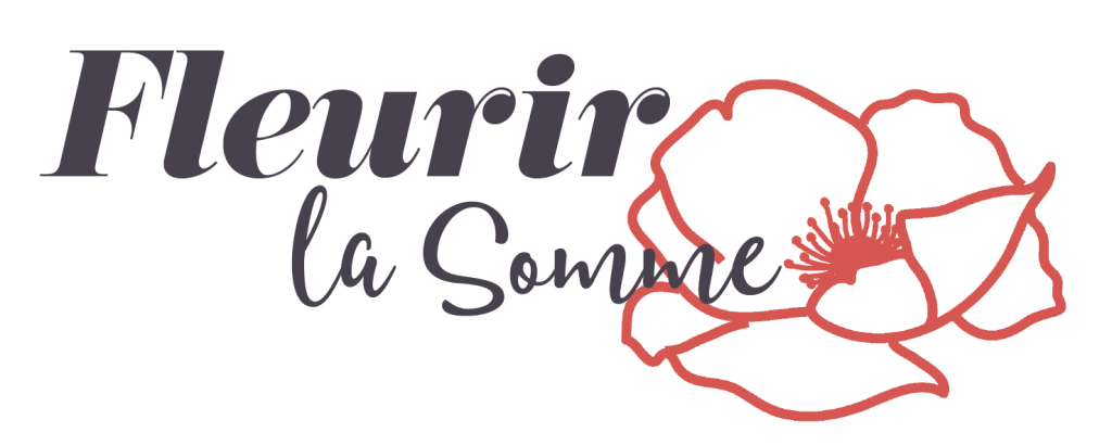 LOGO FLEURIR LA SOMME ROUGE