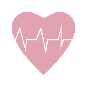 Coeur qui bat - Icône vectorielles intégrées à l’identité visuelle - Raev atelier